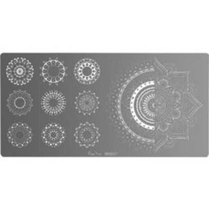 PEGGY SAGE NAIL ART STAMPING PLATE MANDALA 1